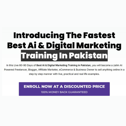 Ai & Digital Marketing Training In Pakistan by DMT xTREME